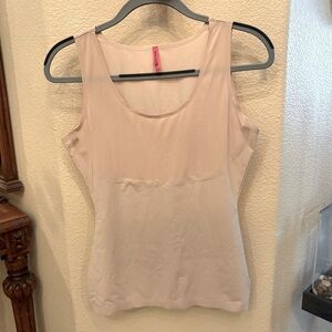 SPANX Women Beige Nude Thin-Stincts Shapewear Tank Top Size Large